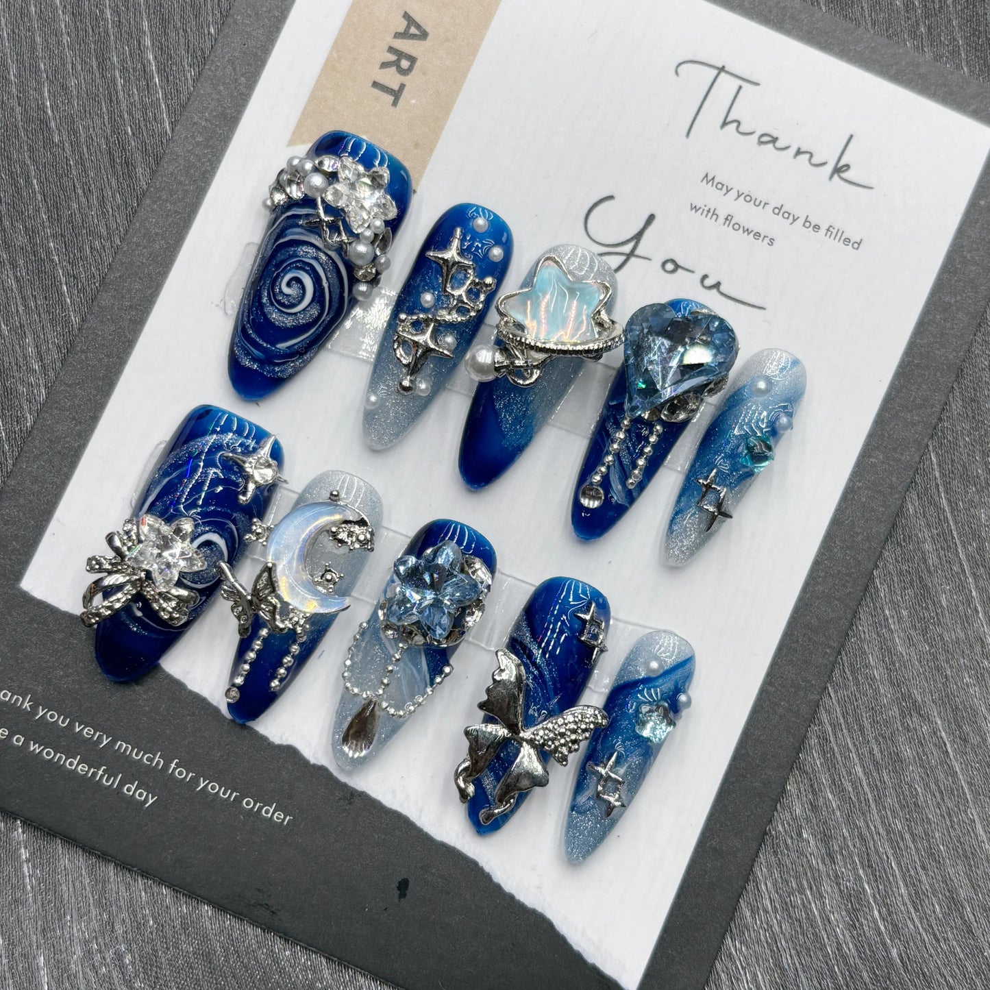 Luxury Glossy Press-On Nails