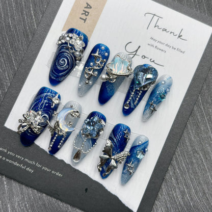 Luxury Glossy Press-On Nails