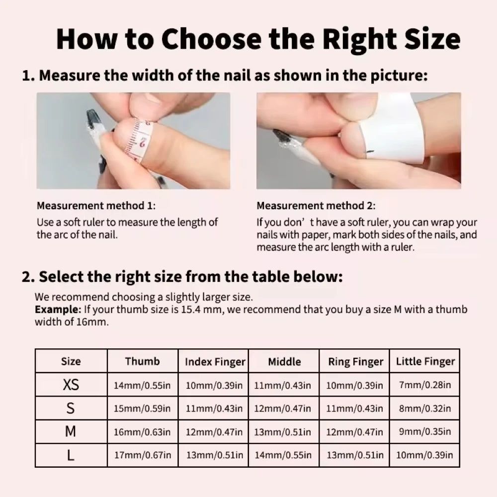 Luxury Glossy Press-On Nails