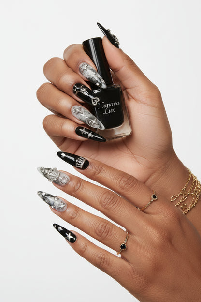 Jirai Butterfly Star Nails