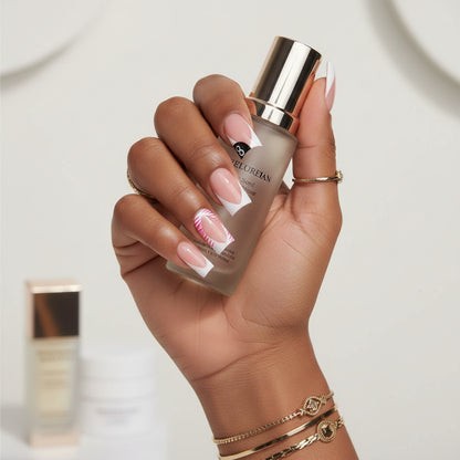 Black French Duck Nails