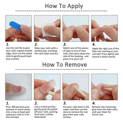 Blue Cat Eye Long Stiletto Press-On Nails