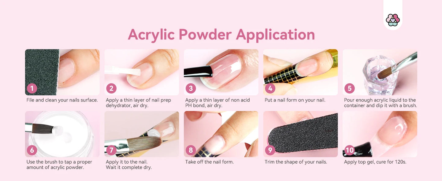 Saviland Complete Acrylic Nail Kit