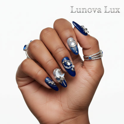 Glossy Handmade Press-On Nails