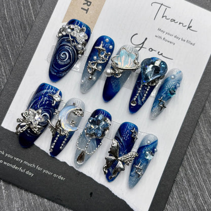 Luxury Glossy Press-On Nails