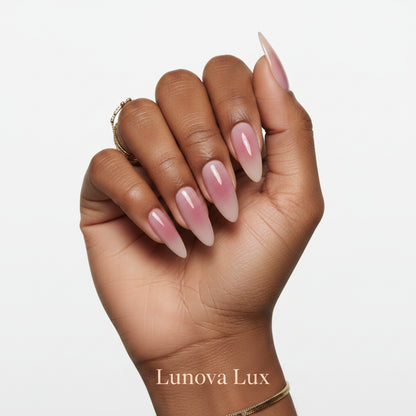 Soft Rose Pink Nails