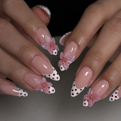 Blue Cat Eye Long Stiletto Press-On Nails