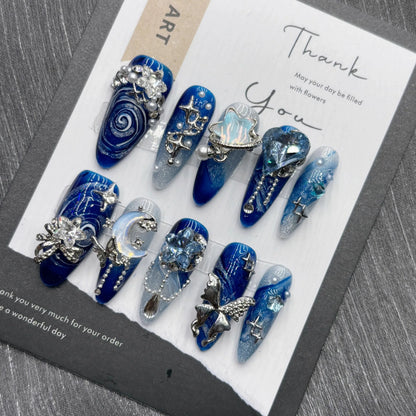 Luxury Glossy Press-On Nails