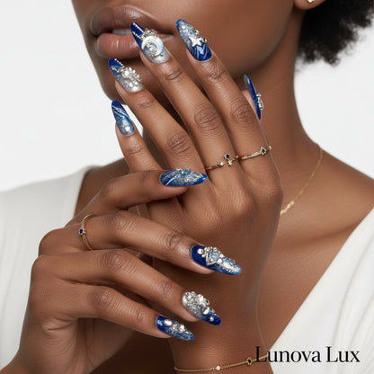 Glossy Handmade Press-On Nails