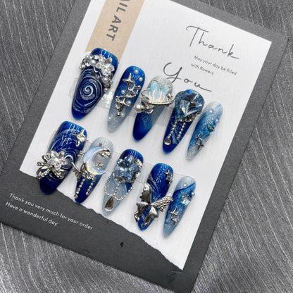 Luxury Glossy Press-On Nails