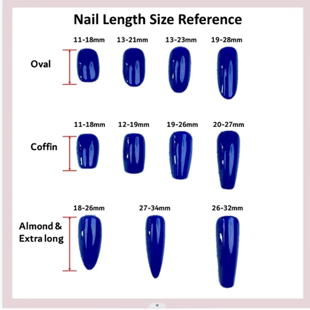 Luxury Glossy Press-On Nails