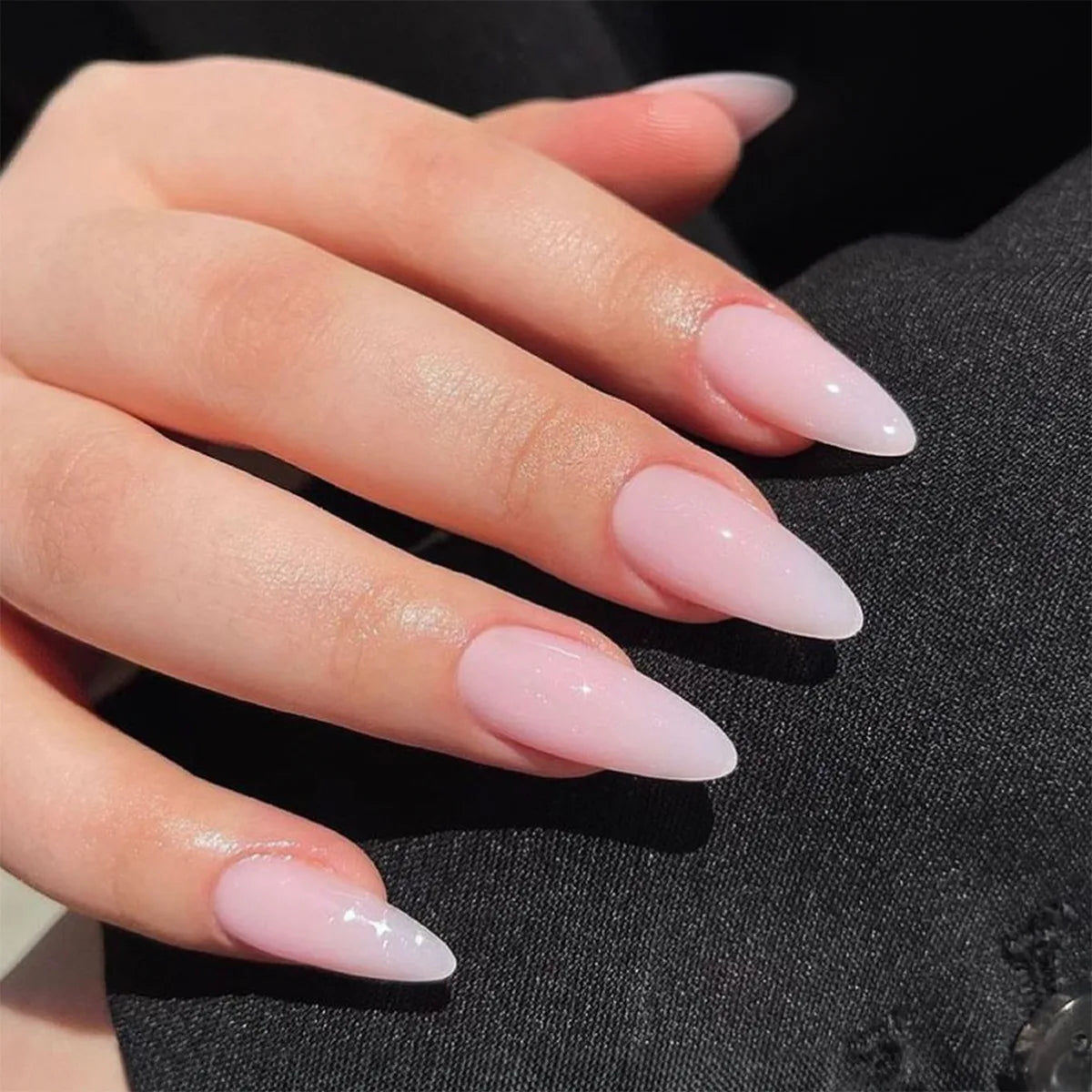 Blue Cat Eye Long Stiletto Press-On Nails