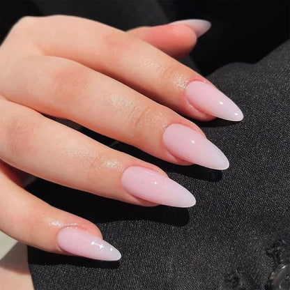 Blue Cat Eye Long Stiletto Press-On Nails