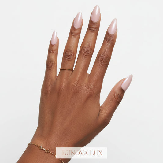 Soft Pink Gradient Nails